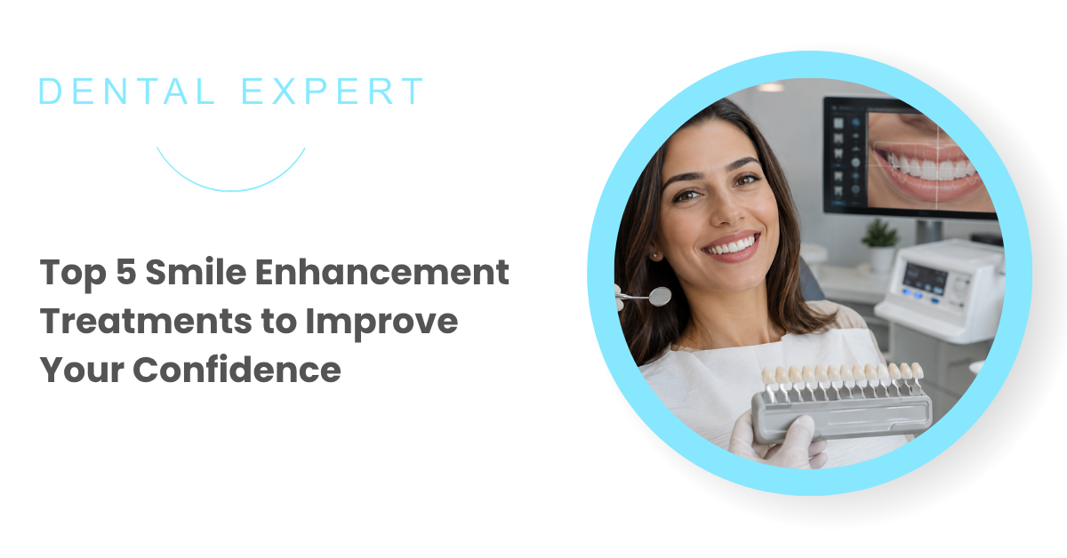 Smile enhancement treatments for improving dental appearance and confidence